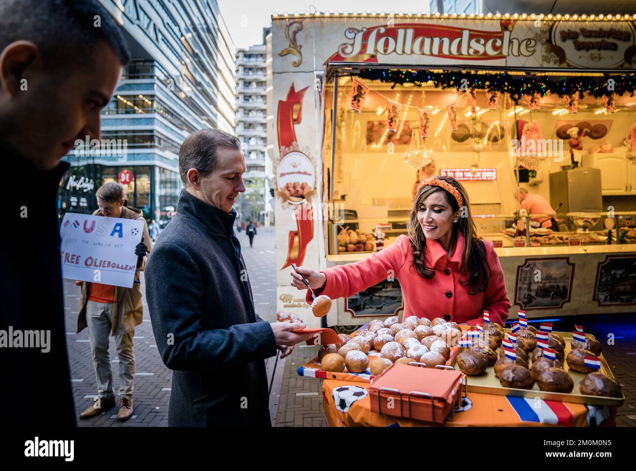 THE HAGUE The American ambassador Shefali Razdan Duggal at an oil