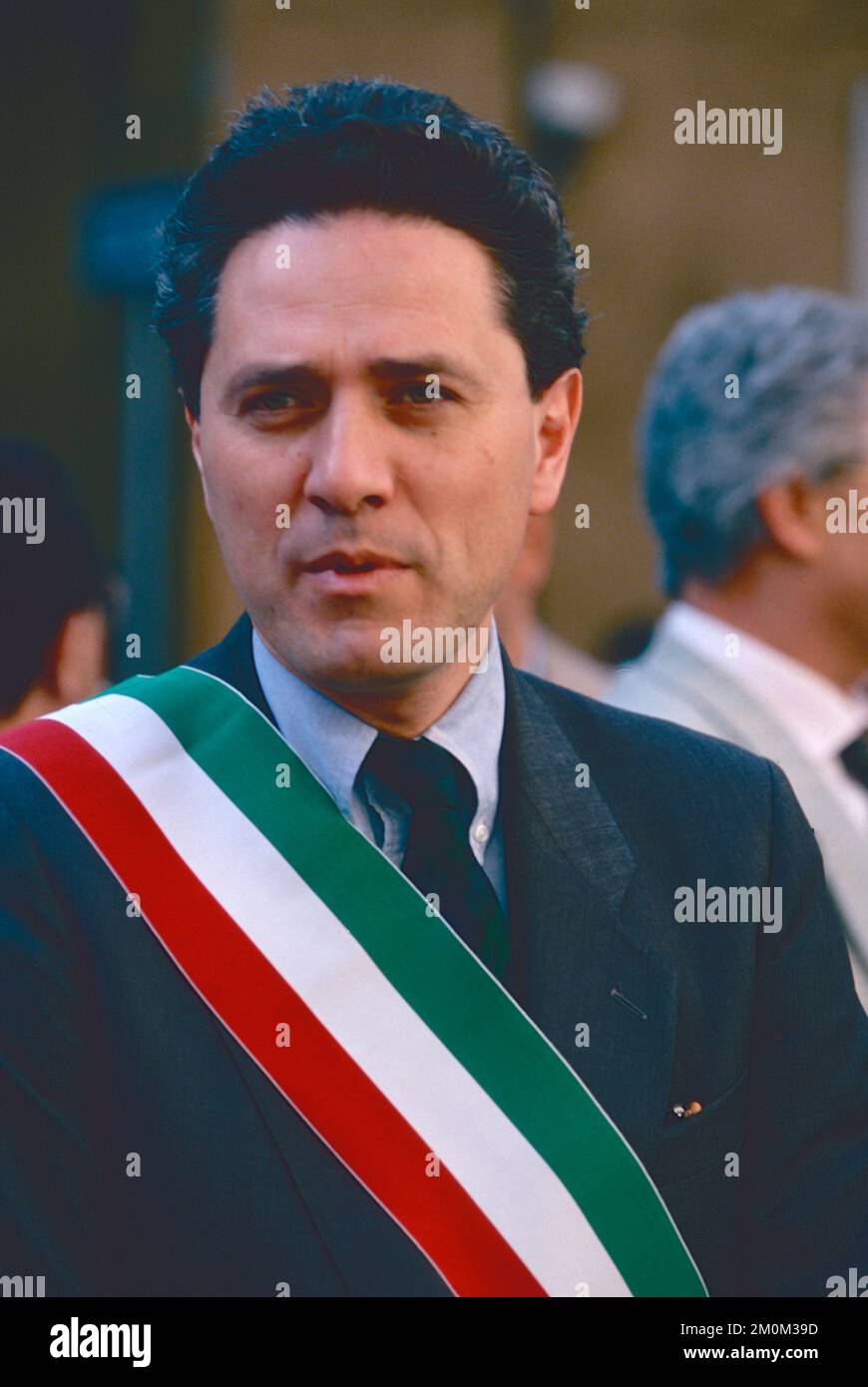 Italian politician Francesco Rutelli mayor of Rome, Italy 1994 Stock ...