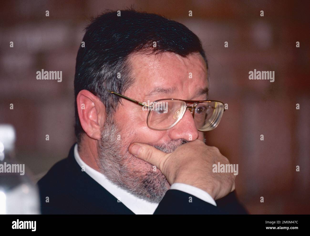 Italian jurist and politician Giovanni Maria Flick, Italy 1994 Stock Photo