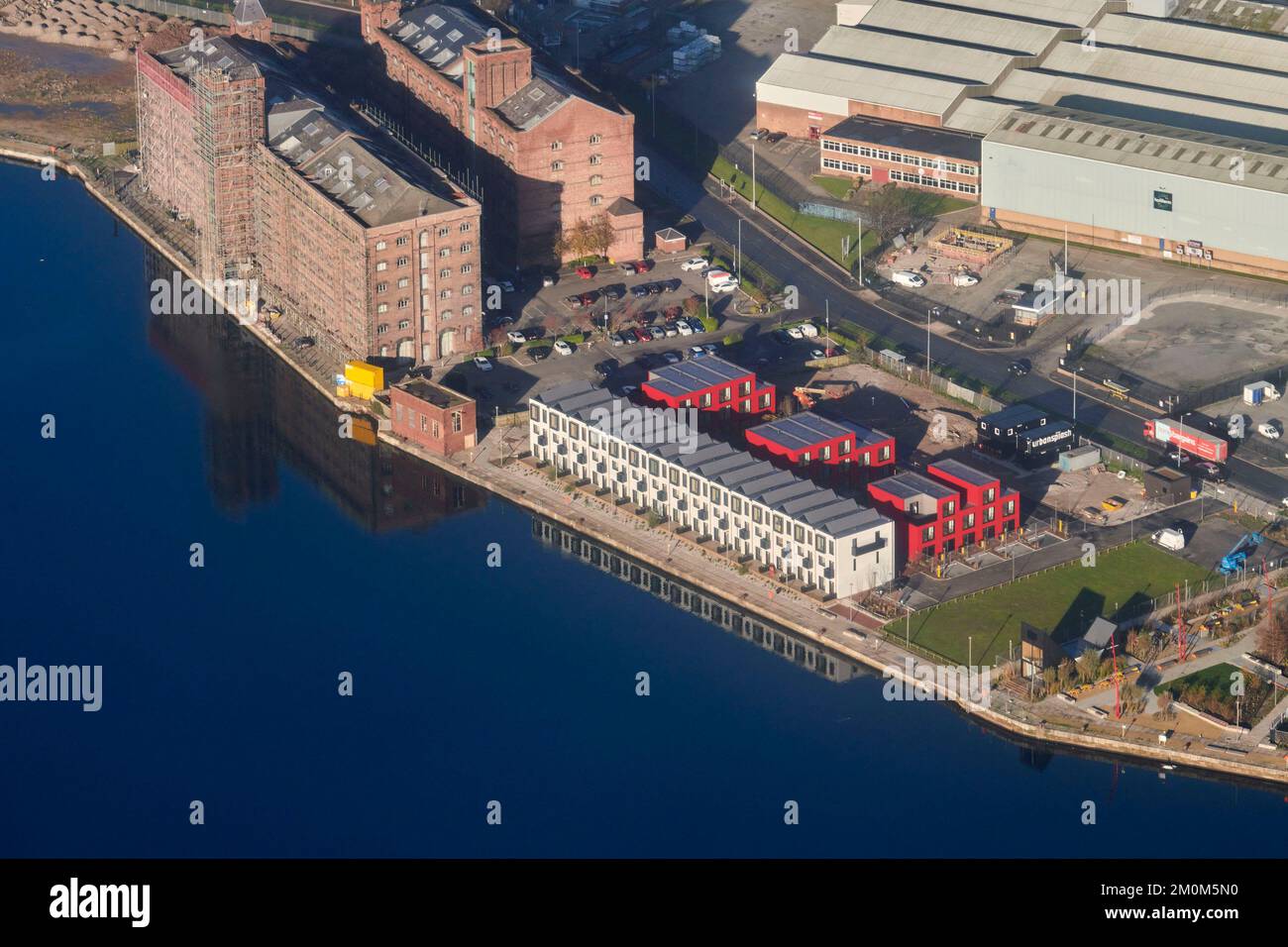 An aerial view of wirral waters hires stock photography and images Alamy