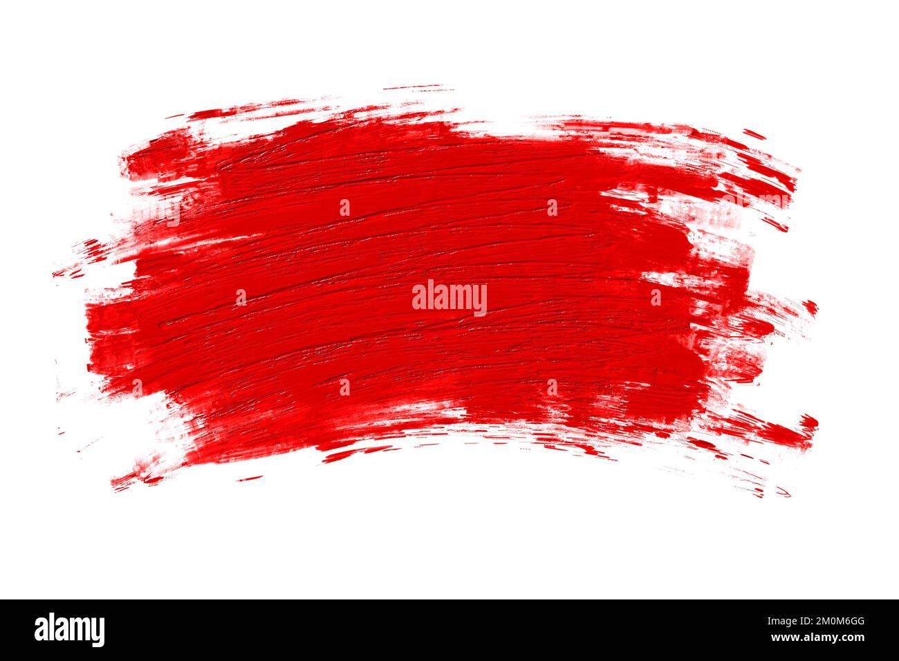 Ink splashes isolated on white background. Stock Photo