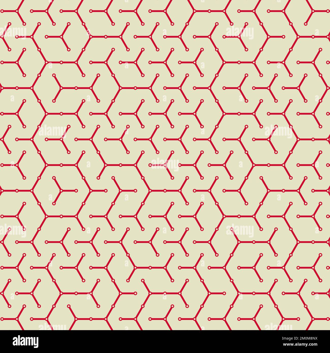 Hexagonal Maze generative pattern illustration Stock Vector Image & Art ...