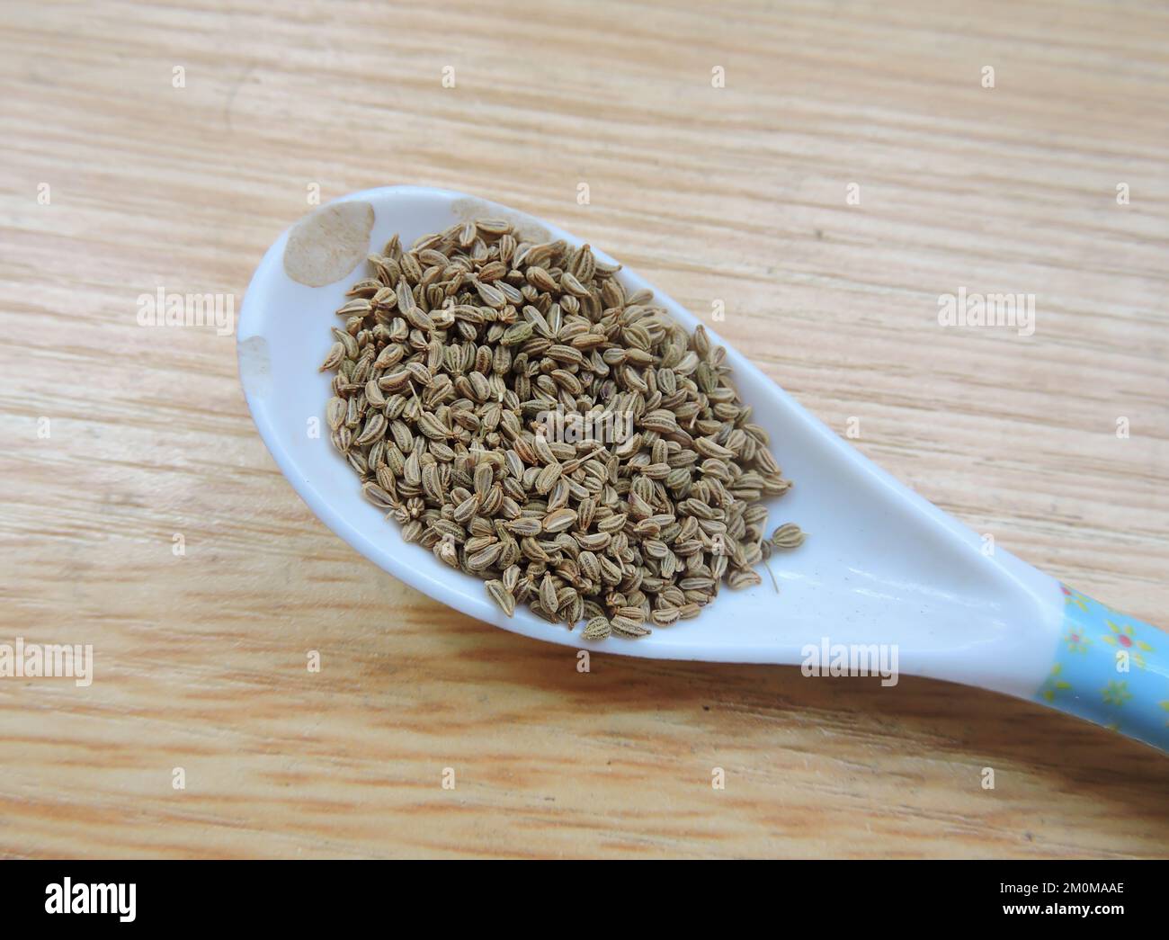 Spice Ajwain or weed. Also known as carom, ajowan, caraway