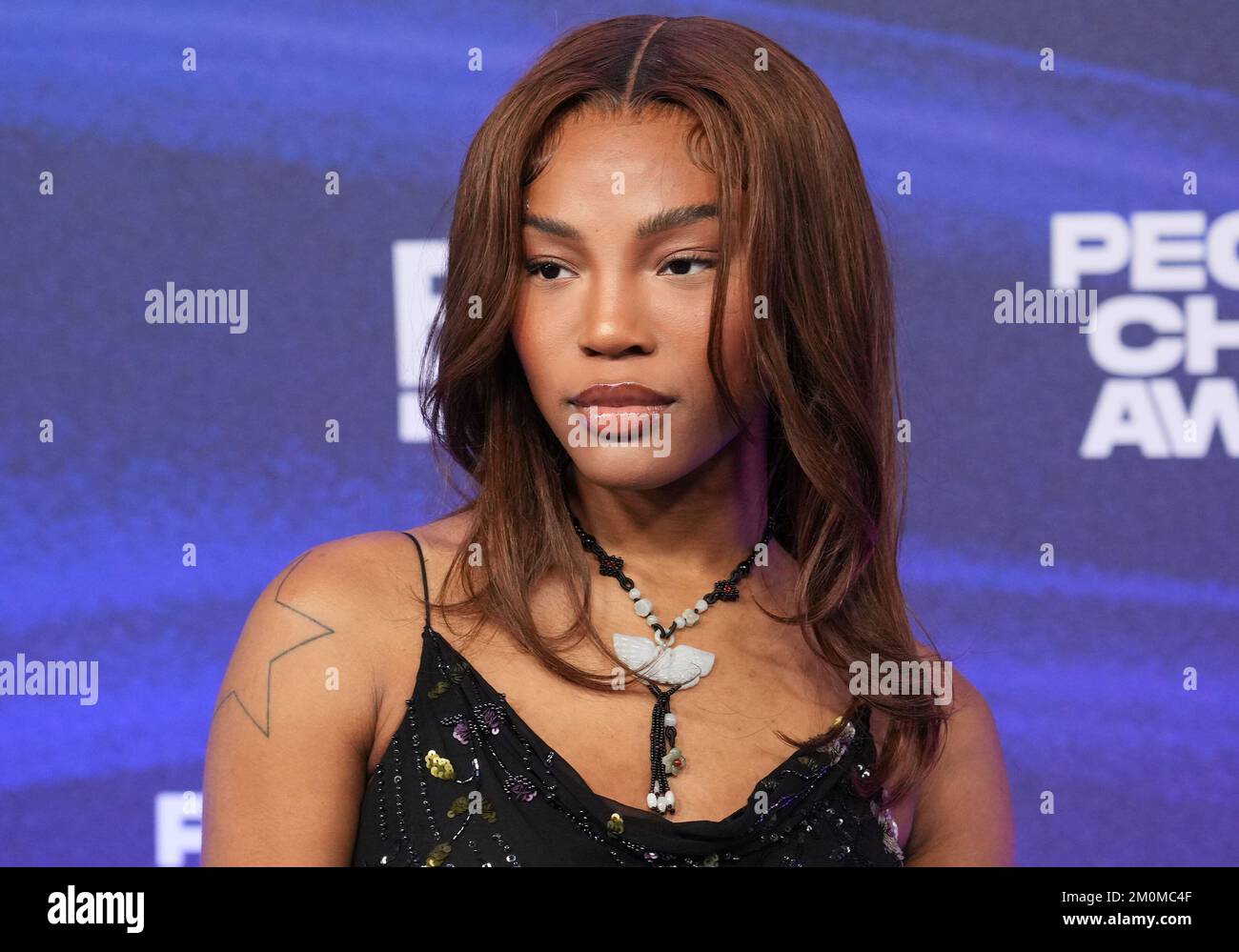 California, USA, December 6, 2022, Quen Blackwell arrives at the 2022