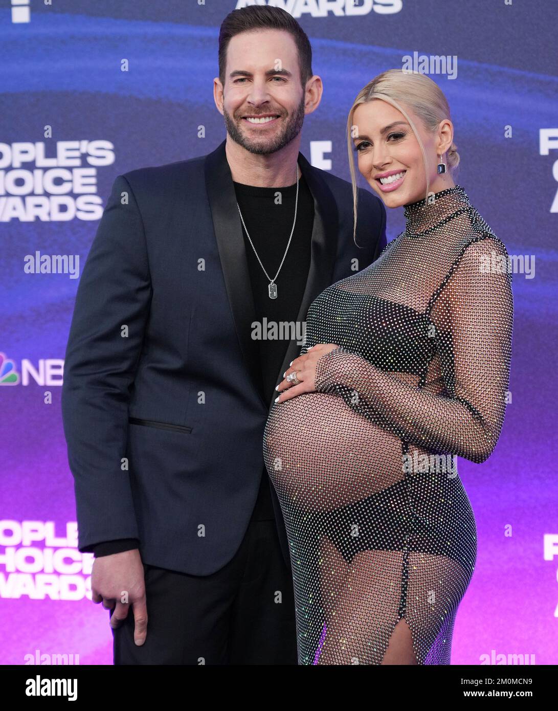 Heather Rae Poster (L-R) Tarek El Moussa and Heather Rae El Moussa arrives at the 2022 ...
