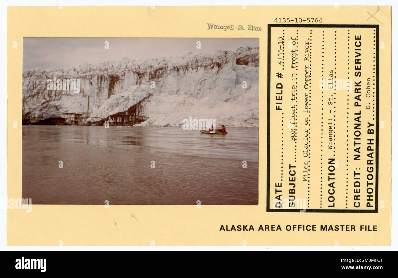 BOR Float Trip In Front Of Miles Glacier On Lower Copper River Alaska Bor float trip in front of miles glacier on lower copper river alaska