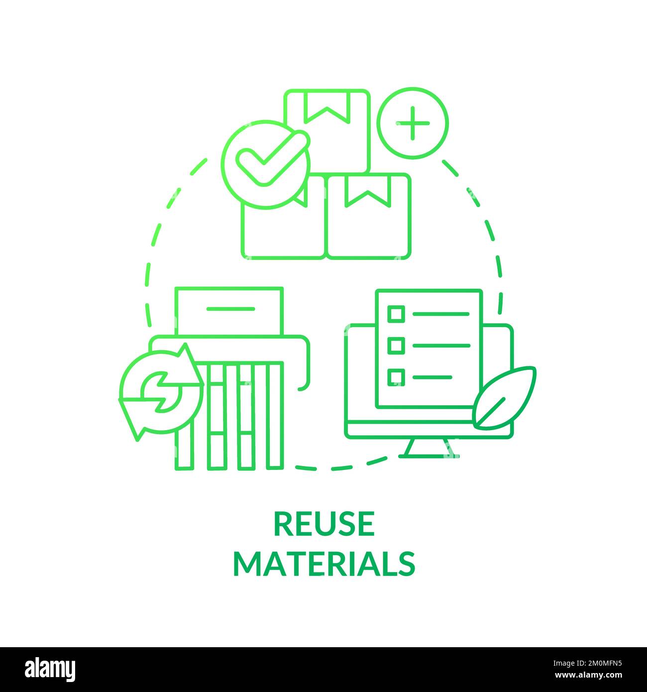 Sustainable packing material Cut Out Stock Images & Pictures - Alamy