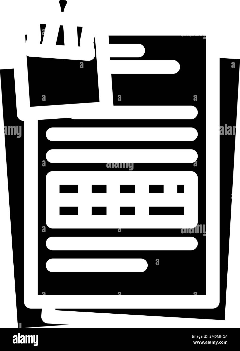 data folder glyph icon vector illustration Stock Vector Image & Art - Alamy