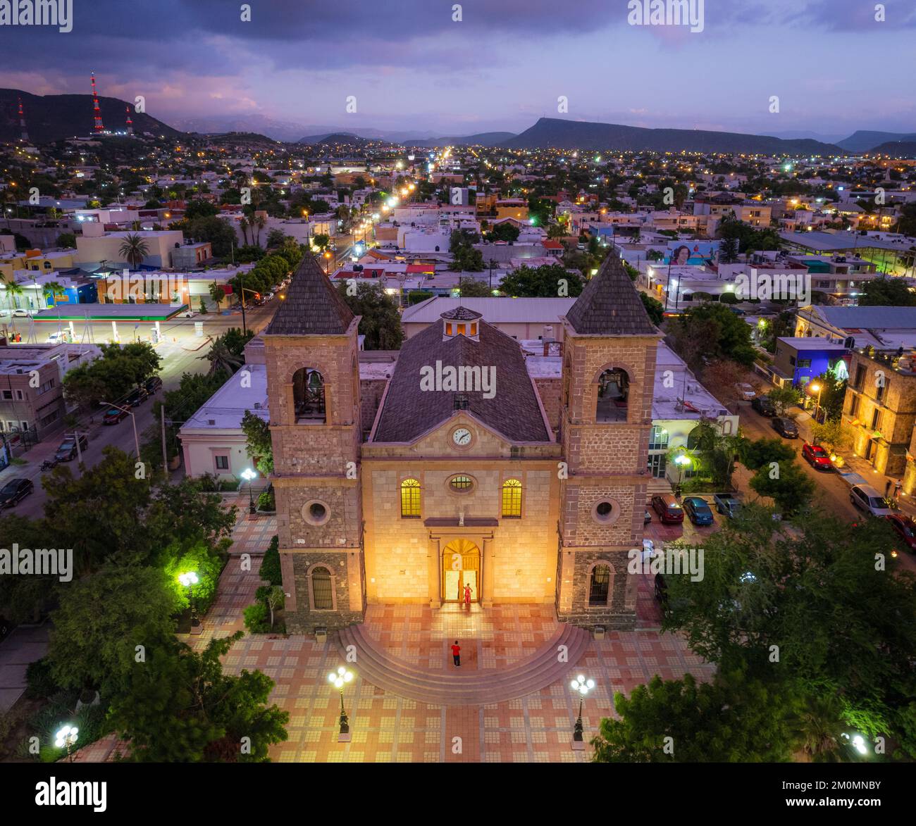 Cathedral of La Paz, La Paz, Baja California Sur, Mexico Stock Photo