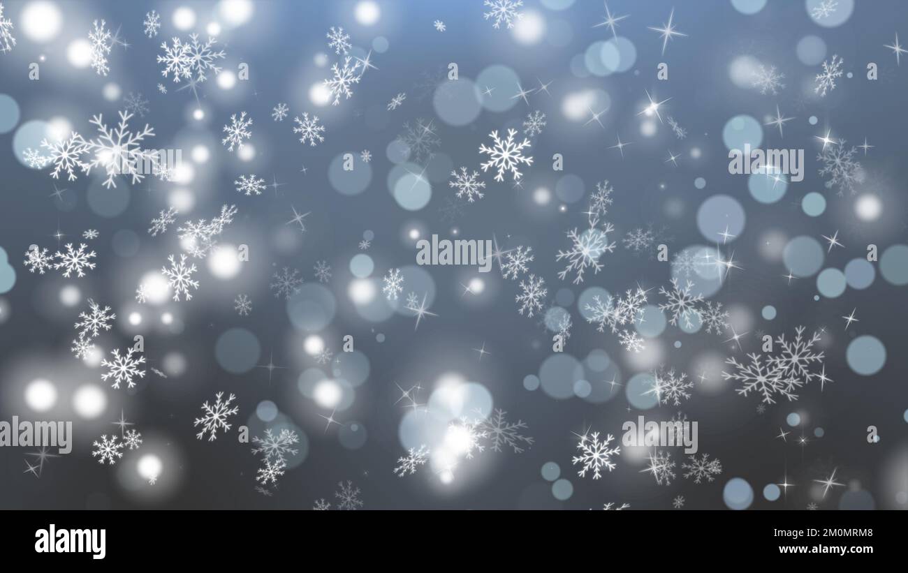 Digital snowflakes hi-res stock photography and images - Alamy