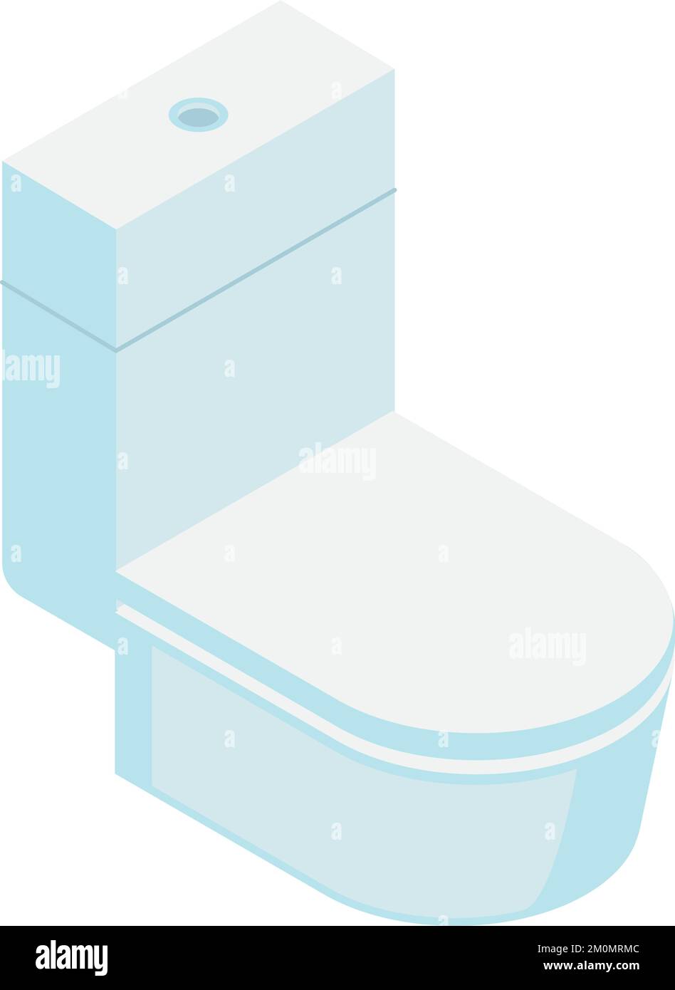 Isometric toilet bowl. Wc icon. Batroom furniture Stock Vector Image ...