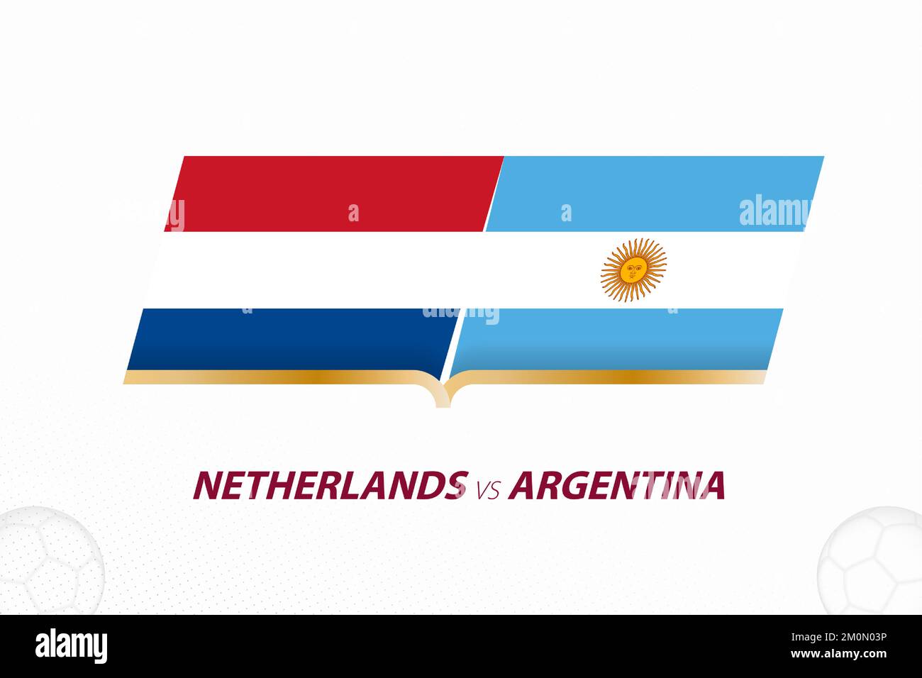 Netherlands vs Argentina in Football Competition, Quarter finals