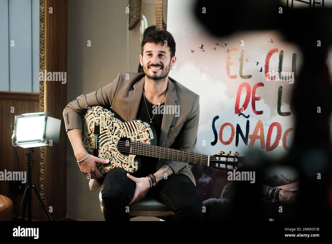 Madrid, Spain. 07th Dec, 2022. Singer Antonito Molina seen during the  presentation of his new album 