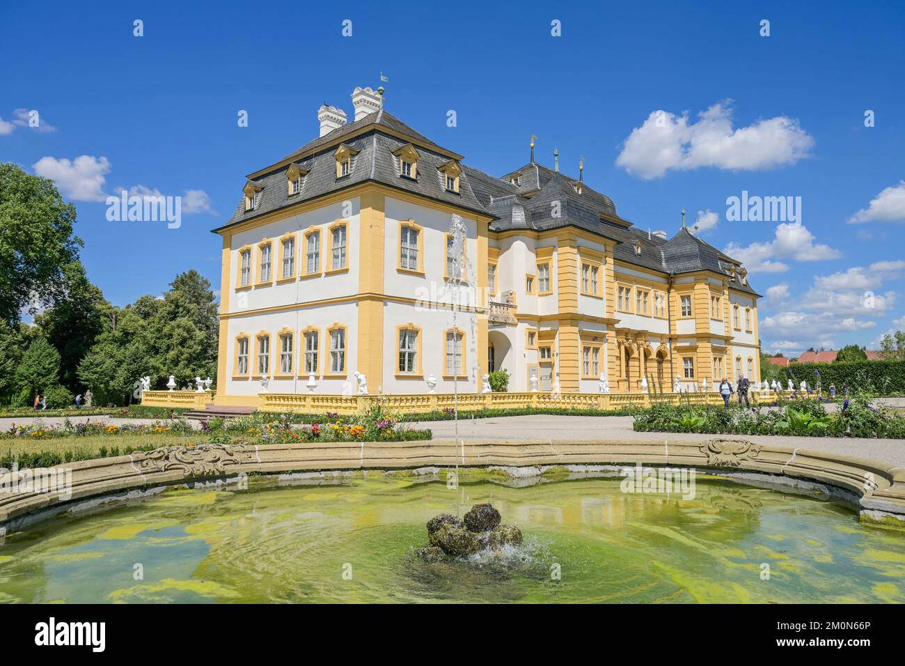 Schloss Veitshöchheim, Bayern, Deutschland Stock Photo Alamy