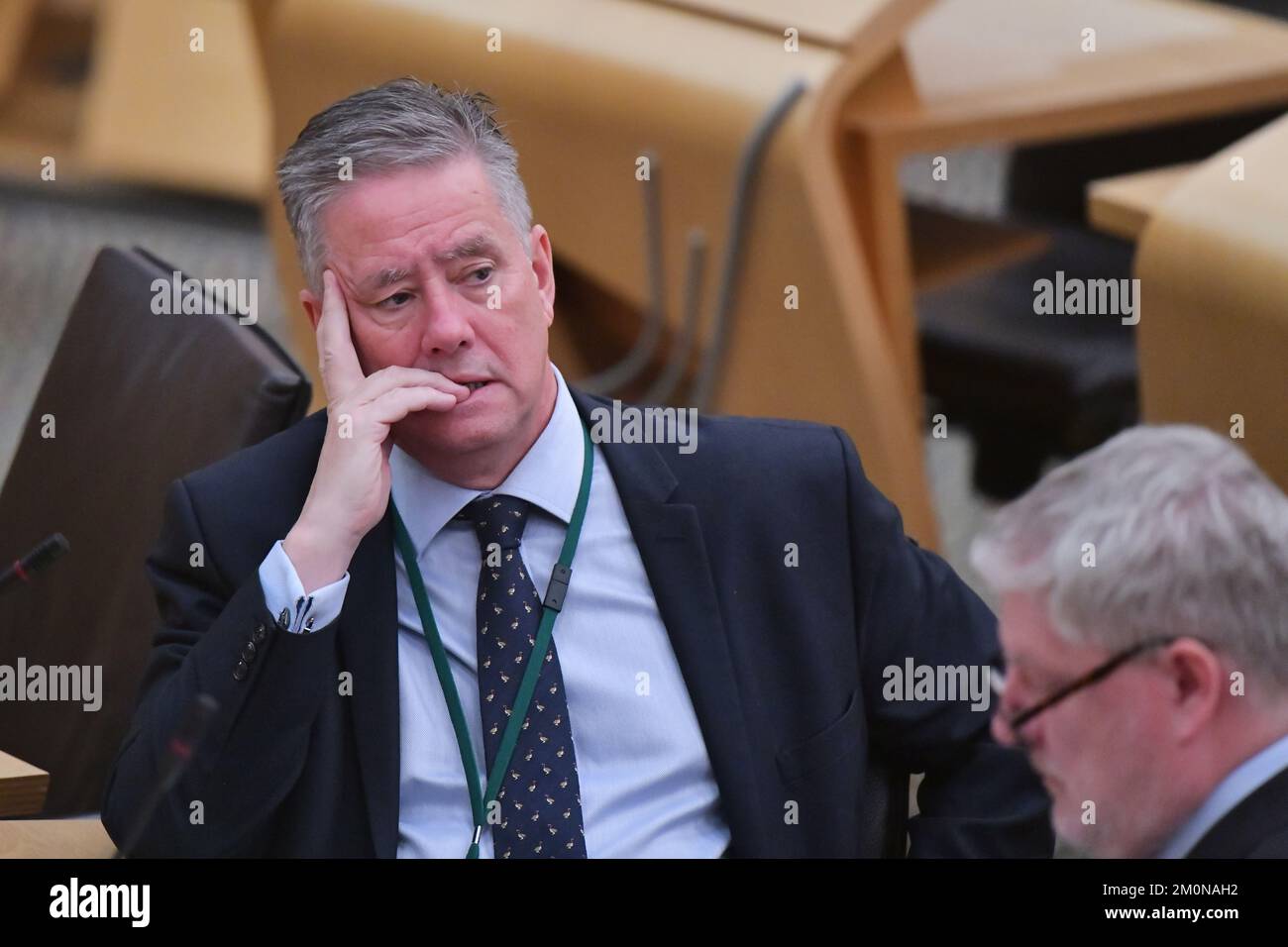 Edinburgh Scotland, UK 07 December 2022. Keith Brown MSP at the