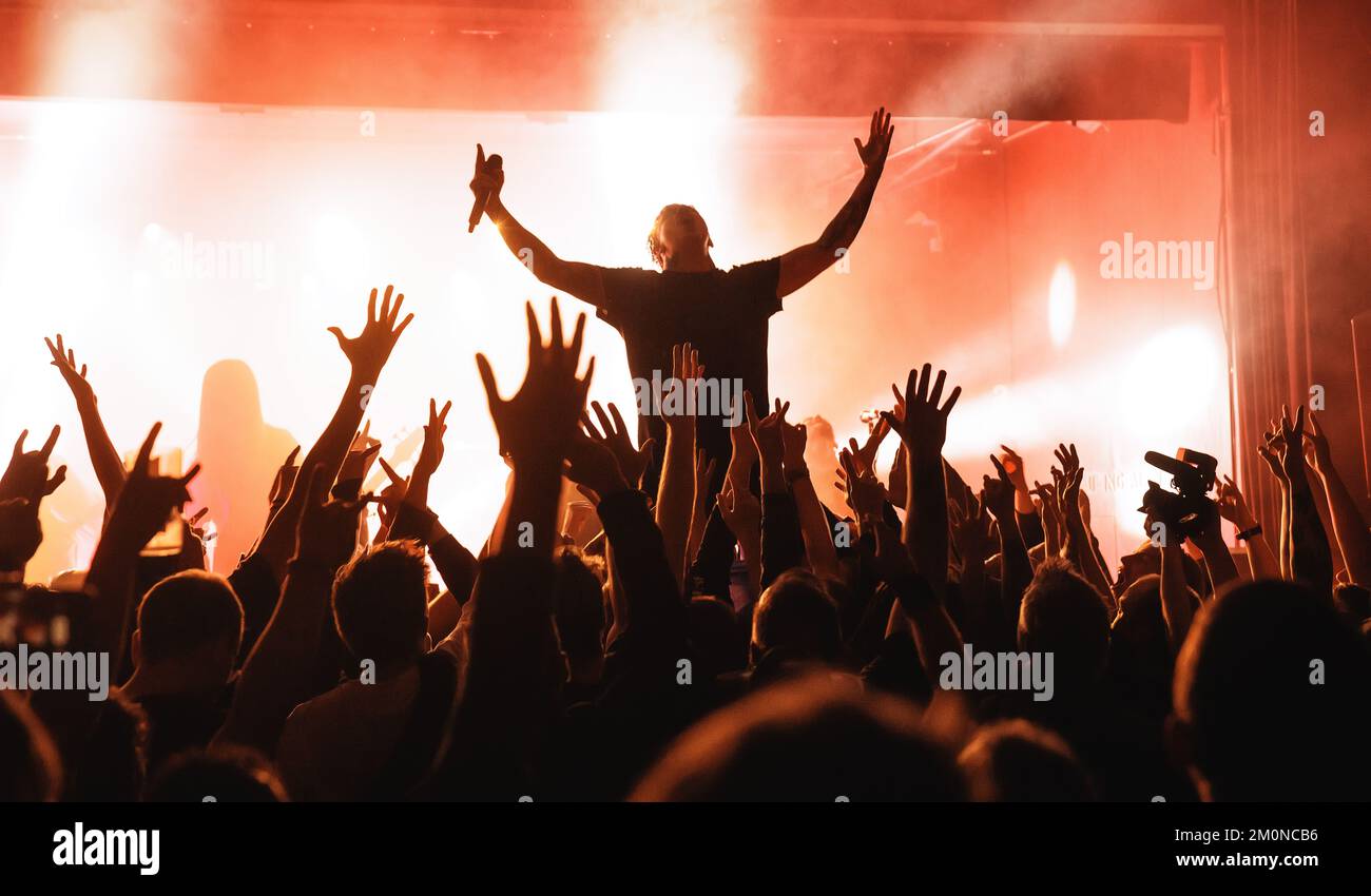 Copenhagen, Denmark. 05th, December 2022. The Scottish heavy metal band Bleed From Within