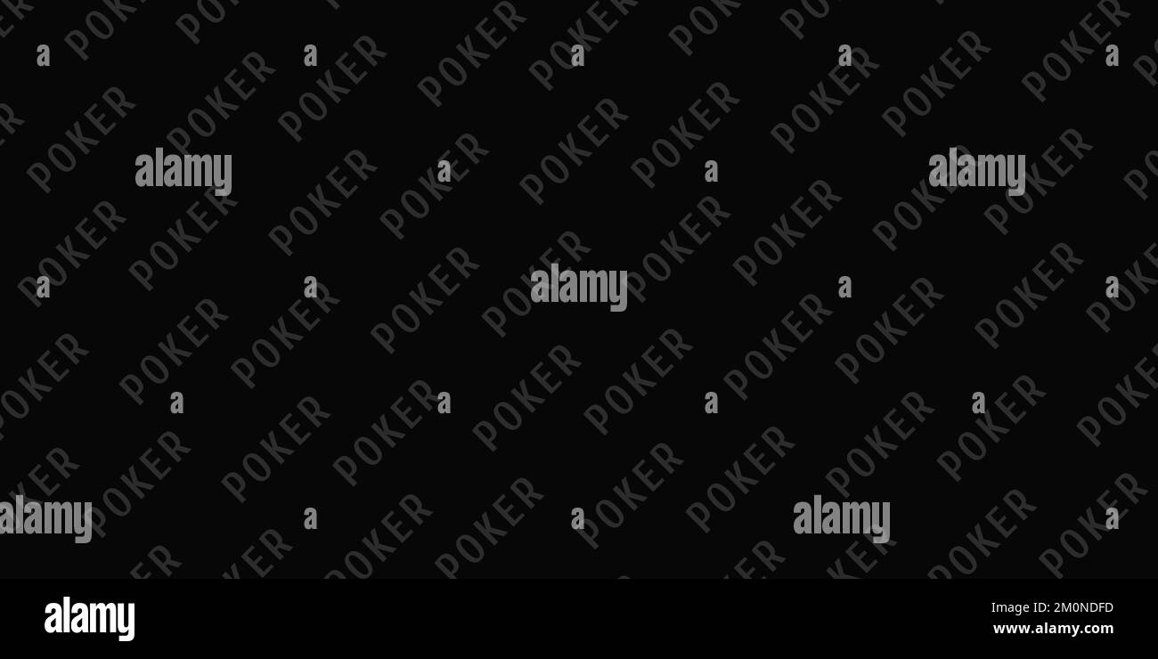 Poker and casino table background in black color. Vector illustration. Stock Vector