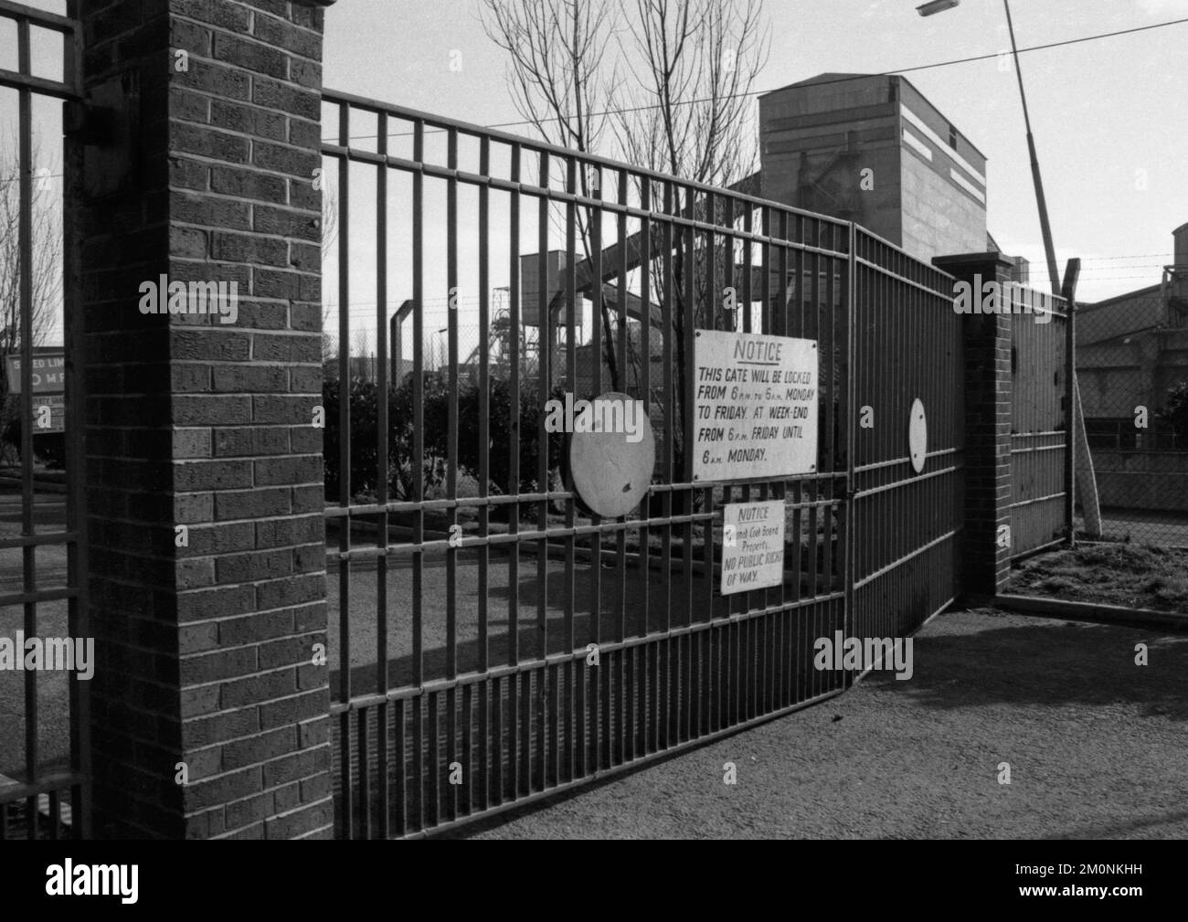 The Strike Action of the Miners' Strike and Their Everyday Life from 11-15 February 1974 in Coventry, South Wales and Deal, GBR, Great Britain Stock Photo