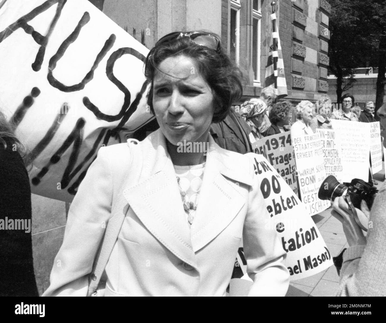 The trial of Beate Klarsfeld for the attempted kidnapping of SS