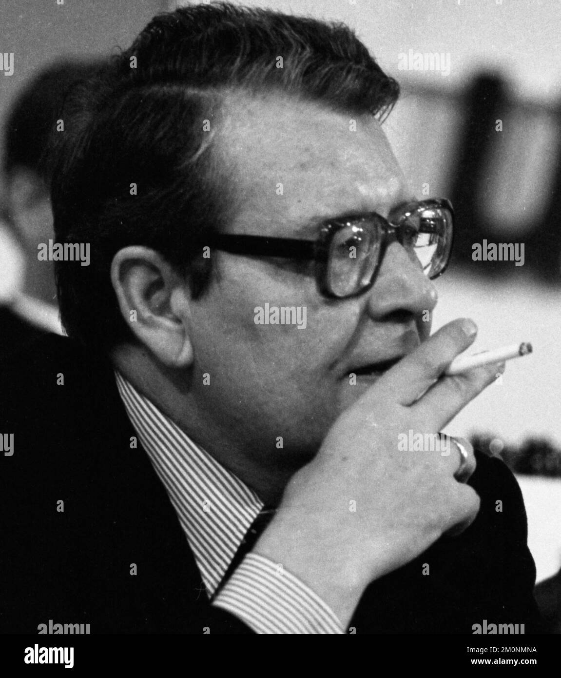 The Party Congress of the Christian Democratic Union (CDU) on 24.5.1976 in Hanover, Heinrich Köppler, Germany, Europe Stock Photo