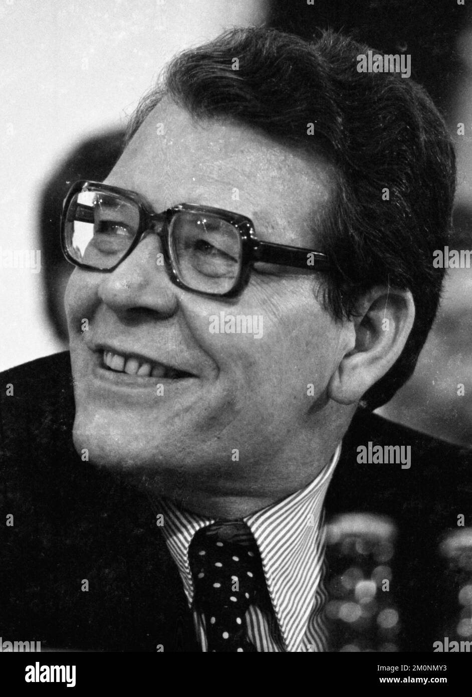 The Party Congress of the Christian Democratic Union (CDU) on 24.5.1976 in Hanover, Heinrich Köppler, Germany, Europe Stock Photo