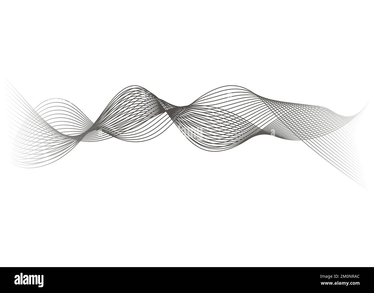 Abstract flowing wavy line Stock Vector Images - Alamy