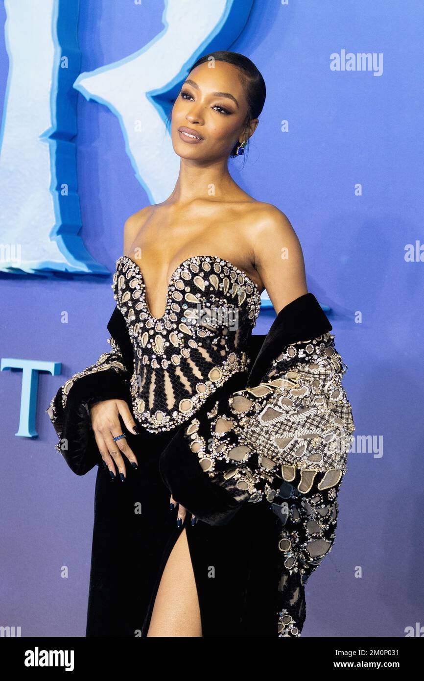 London, UK. 12th Oct, 2022. Jourdan Dunn attends AVATAR: The Way of the Water, World Premiere Arrivals at the Odeon Luxe, Leicester Square, London, England. Credit: S.A.M./Alamy Live News Stock Photo