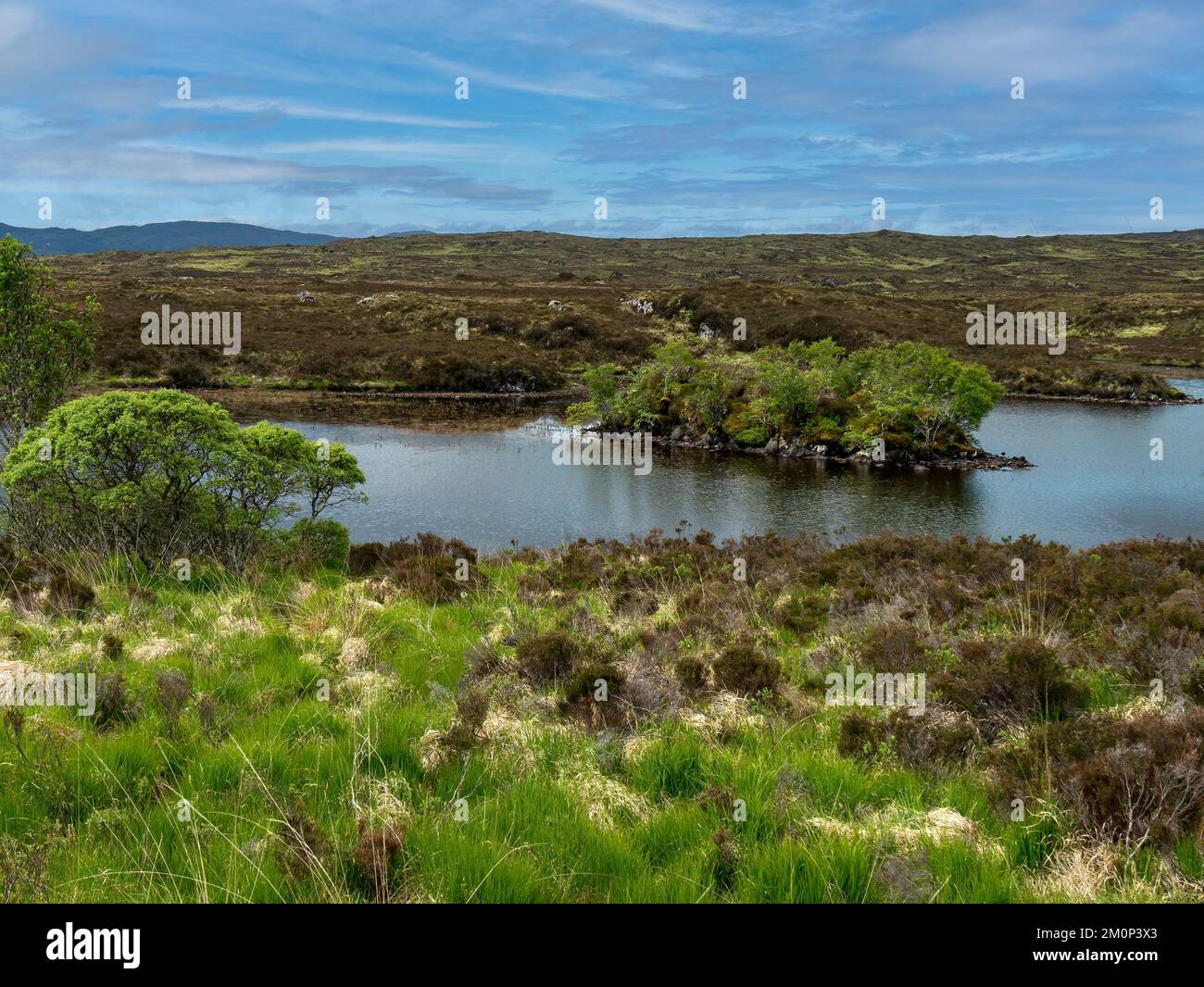 Lochan Dubha, Broadford, Isle of Skye, Scotland, UK Stock Photo