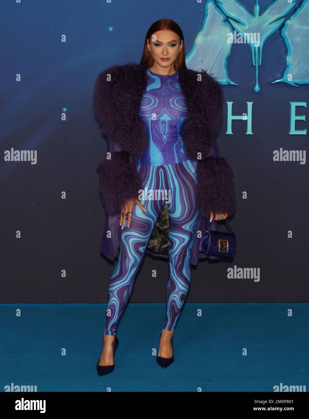 London, UK. Elz the Witch at Avatar: The Way of Water premiere. Odeon