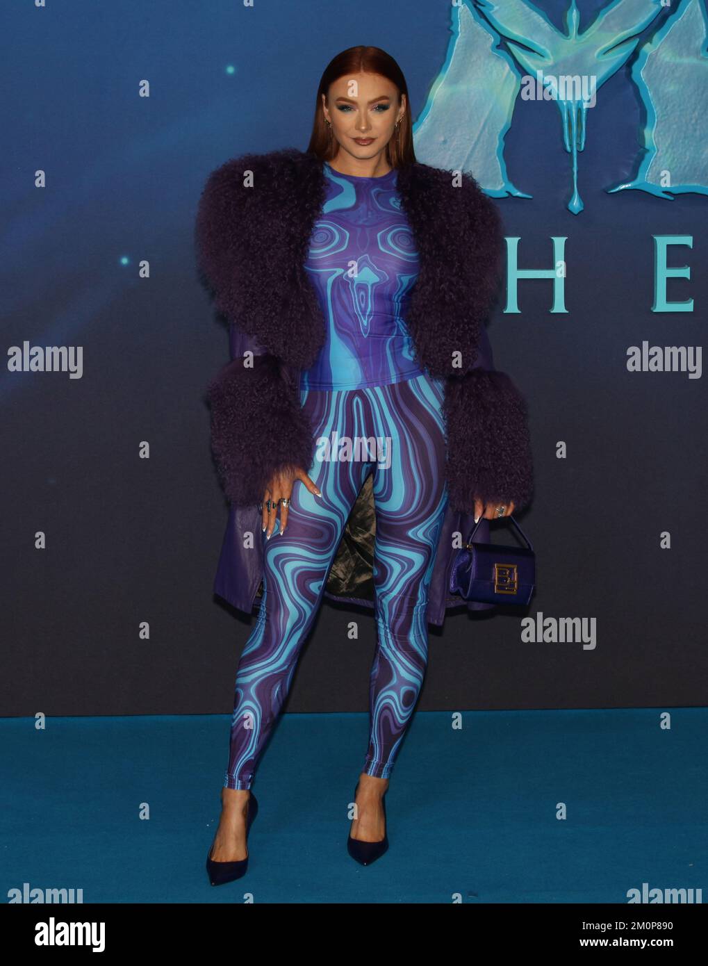 London, UK. Elz the Witch at Avatar: The Way of Water premiere. Odeon