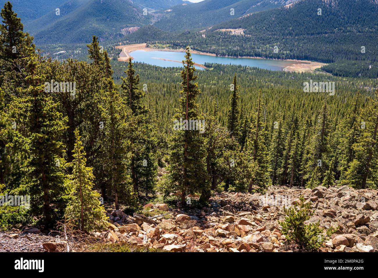 Pikes Peak, Colorado Stock Photo