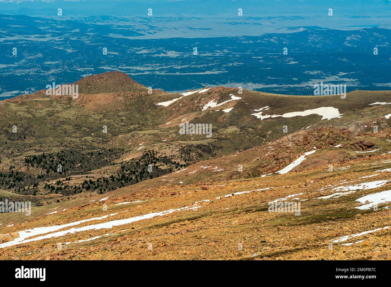 Pikes Peak, Colorado Stock Photo