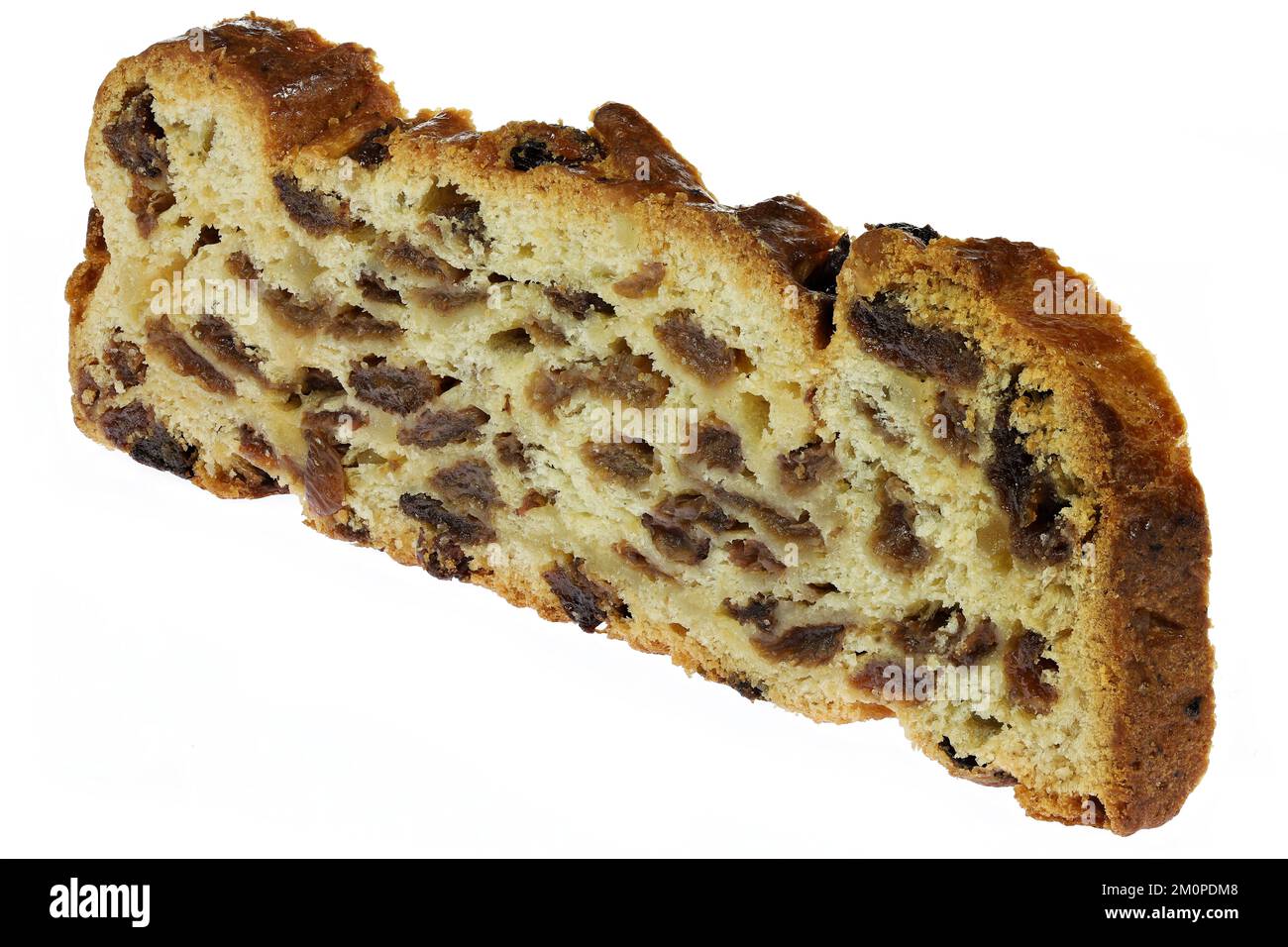 Bremer Klaben, a type of Stollen from Bremen, Germany, isolated on ...