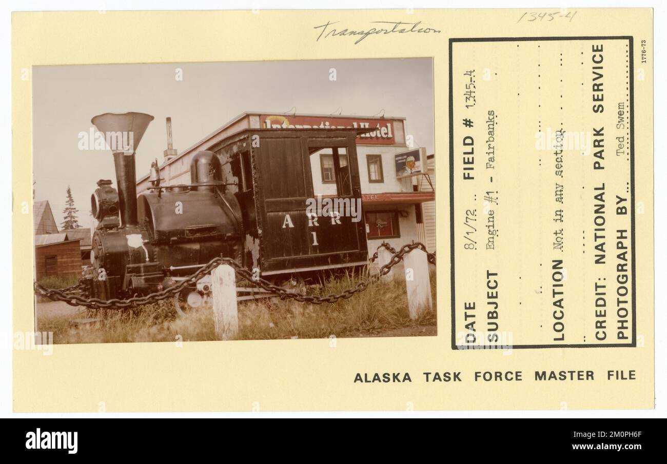 Engine #1 - Fairbanks. Alaska Task Force Photographs Stock Photo - Alamy