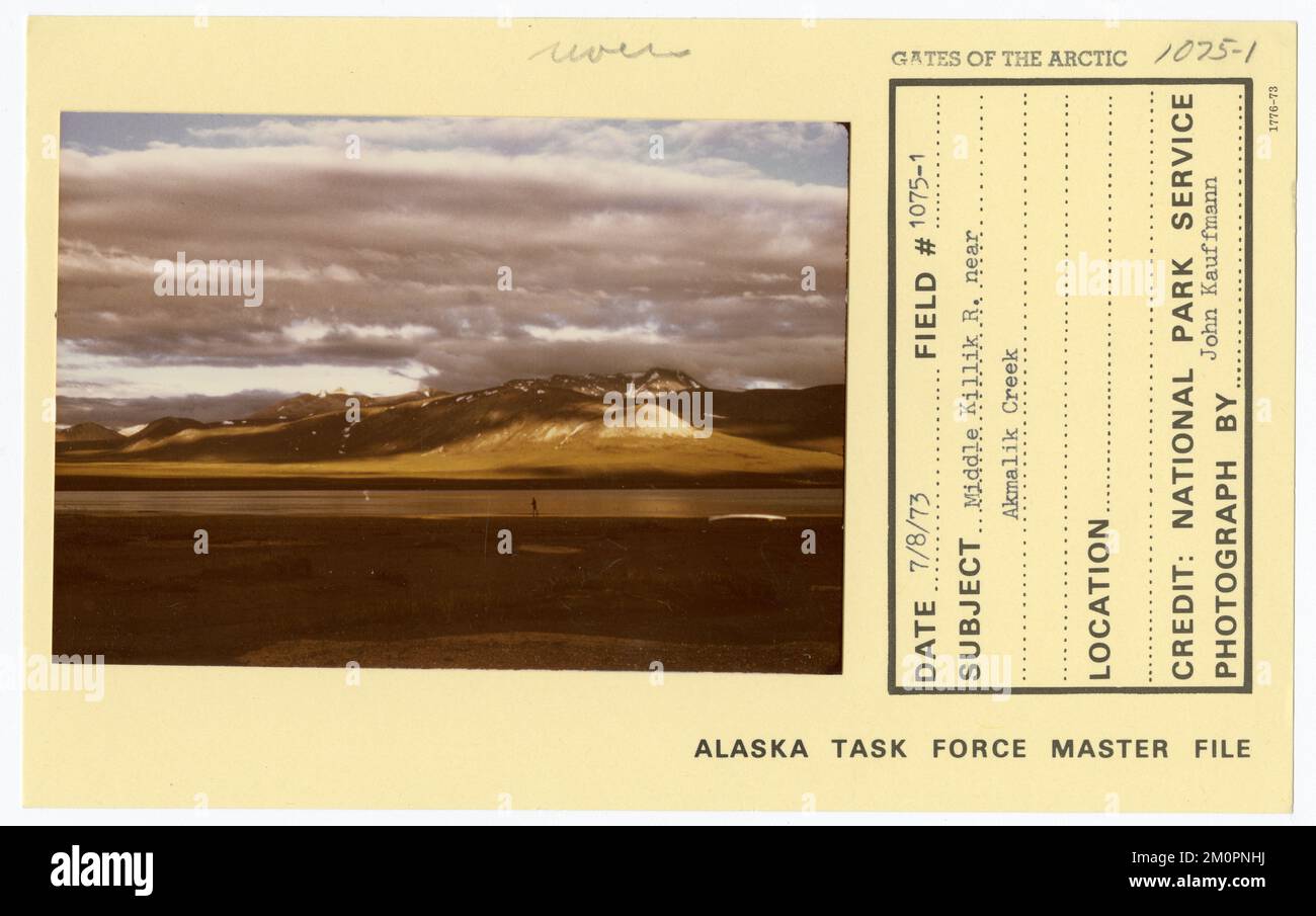 Middle Killik River near Akmalik Creek. Alaska Task Force Photographs ...