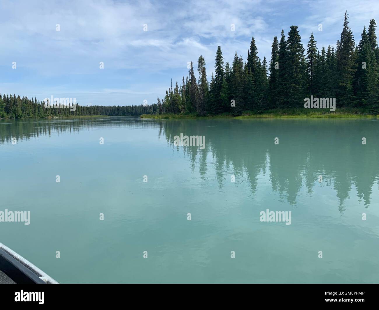 Turquoise alpine river Stock Photo Alamy