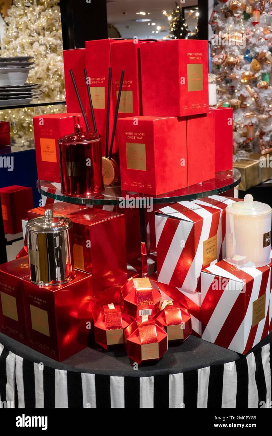 Bloomingdales Flagship Department Store during the 2022 holiday season