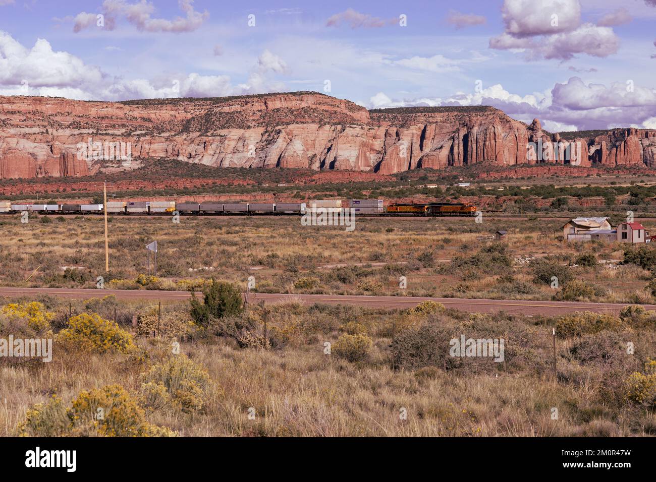 Panorama at Gallup,New Mexico Stock Photo Alamy