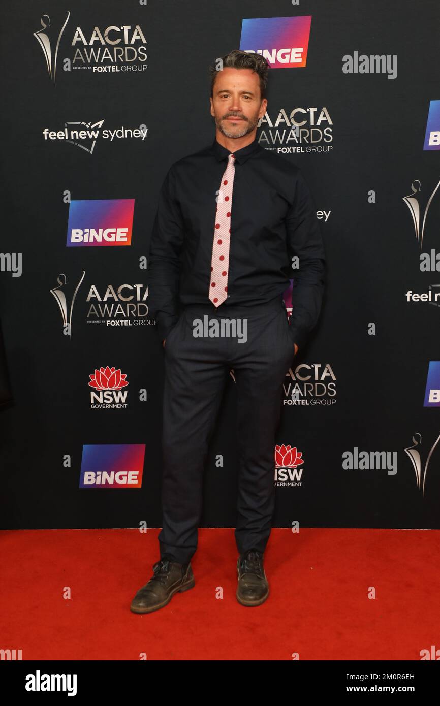 Sydney, Australia. 7th December 2022: Damian Walshe-Howling attends the 2022 AACTA Awards at the Hordern Pavilion. Credit: Richard Milnes/Alamy Live News Stock Photo