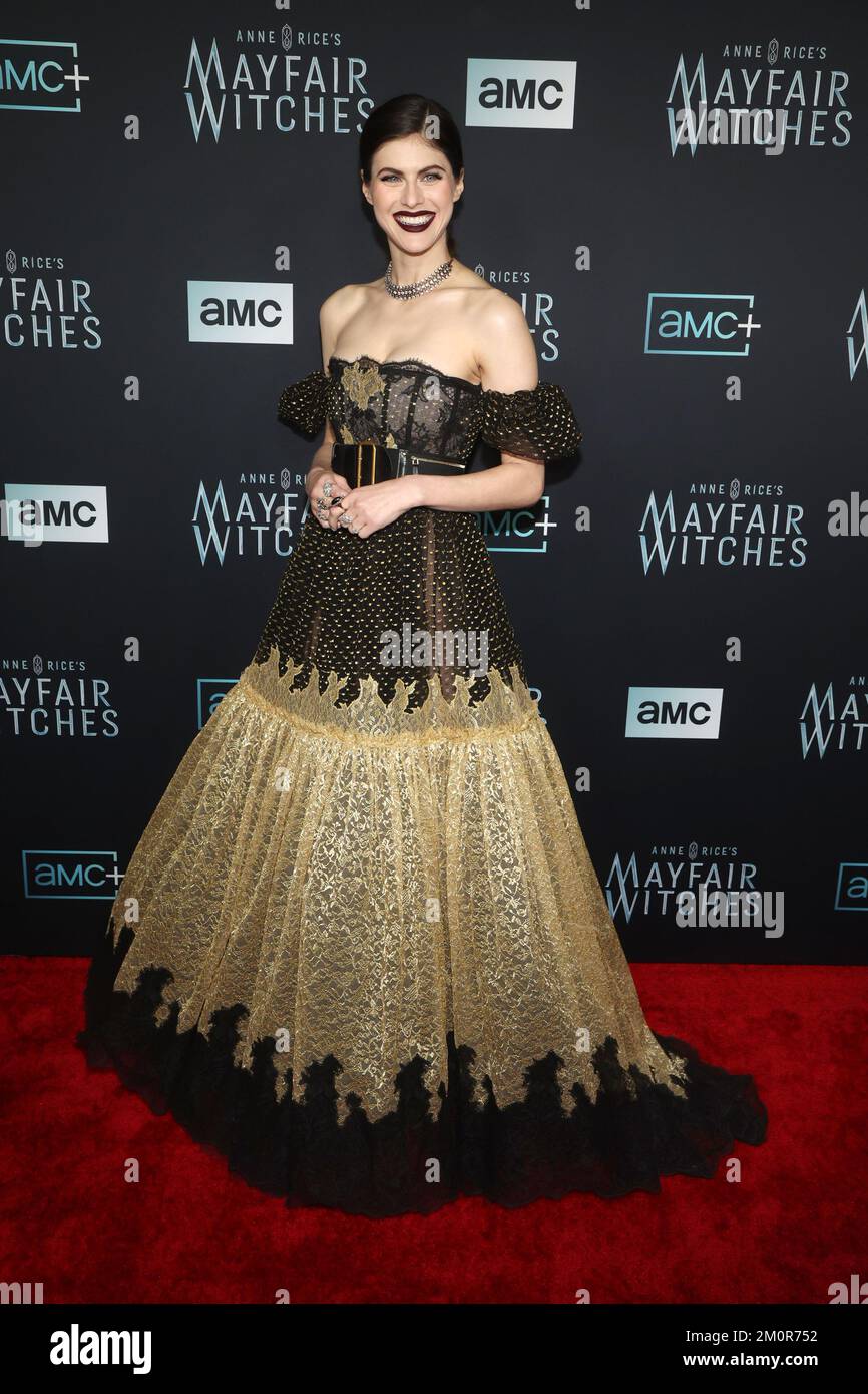 Los Angeles, Ca. 7th Dec, 2022. Alexandra Daddario at AMC's Anne Rice's ...