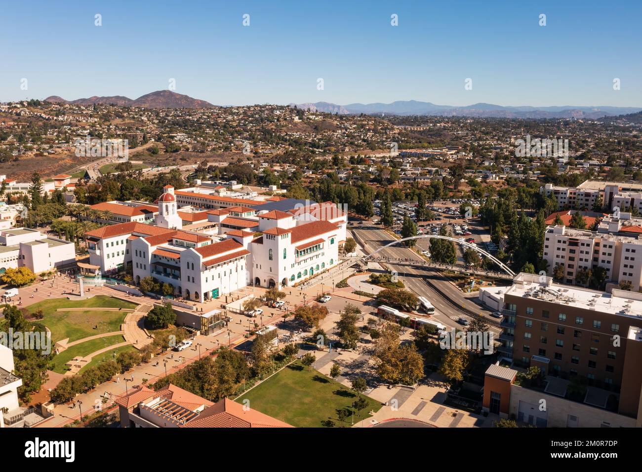 SDSU Campus. San Diego State University college campus Stock Photo Alamy