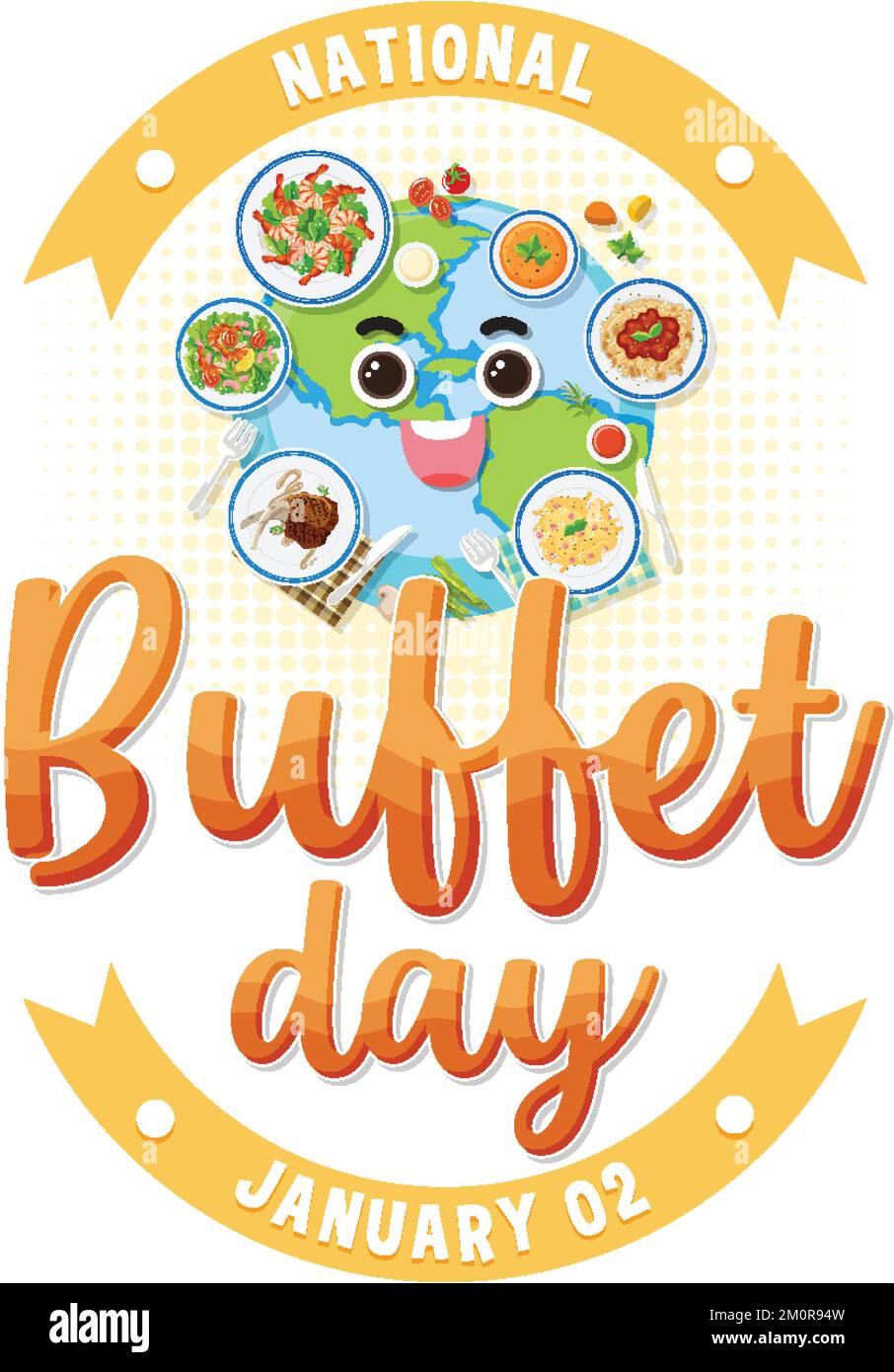National Buffet Day icon illustration Stock Vector Image & Art - Alamy