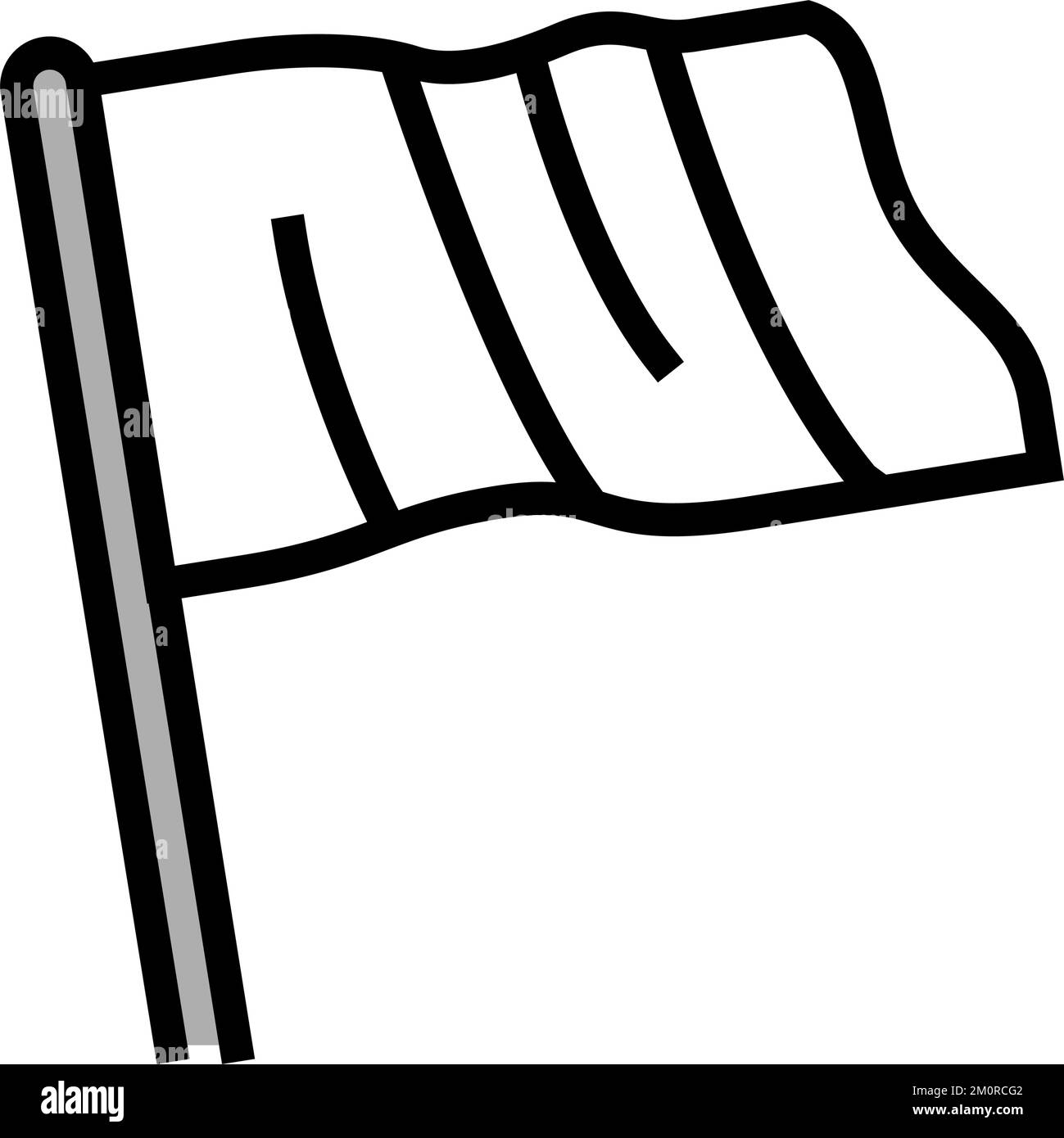 empty flag color icon vector illustration Stock Vector Image & Art Alamy