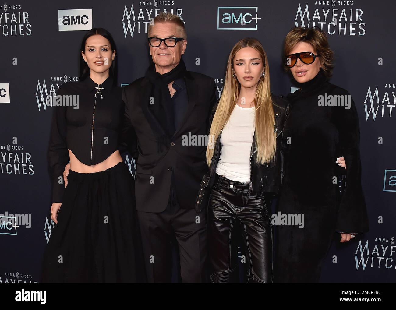 Amelia Gray Hamlin, Harry Hamlin, Delilah Belle Hamlin and Lisa Rinna