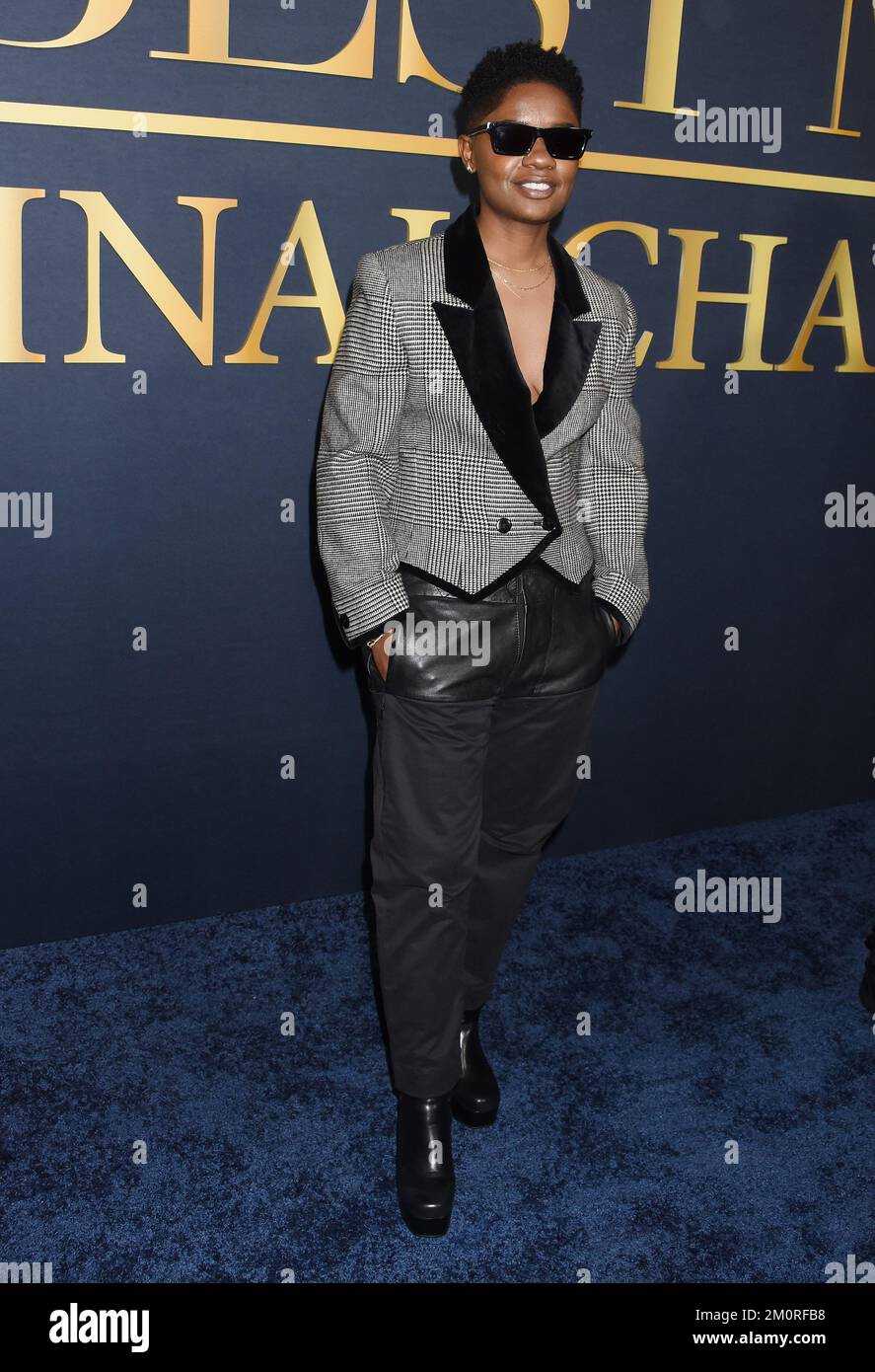 Hollywood, CA, December 7, 2022. Bre Z arriving at Peacock's 
