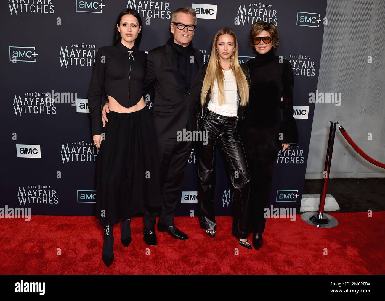 Amelia Gray Hamlin, Harry Hamlin, Delilah Belle Hamlin and Lisa Rinna