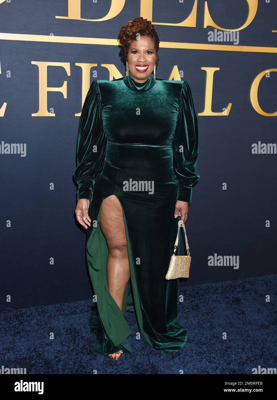 Hollywood, CA, December 7, 2022. Dayna Lynn North arriving at Peacock's