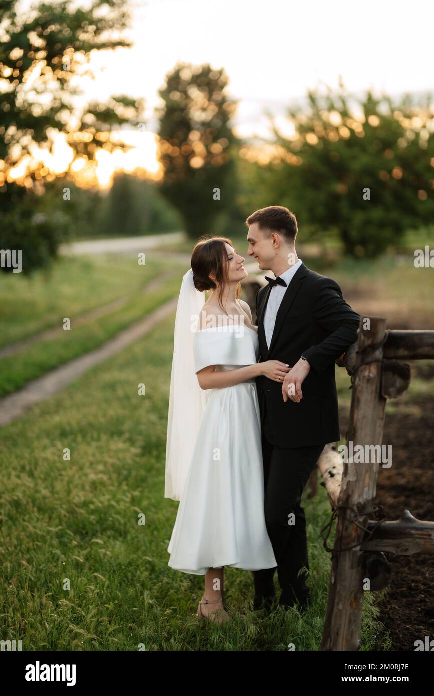 bride in white gown
