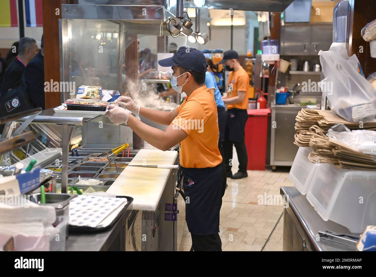 Impressions from Doha/Qatar on December 7th, 2022. View into the