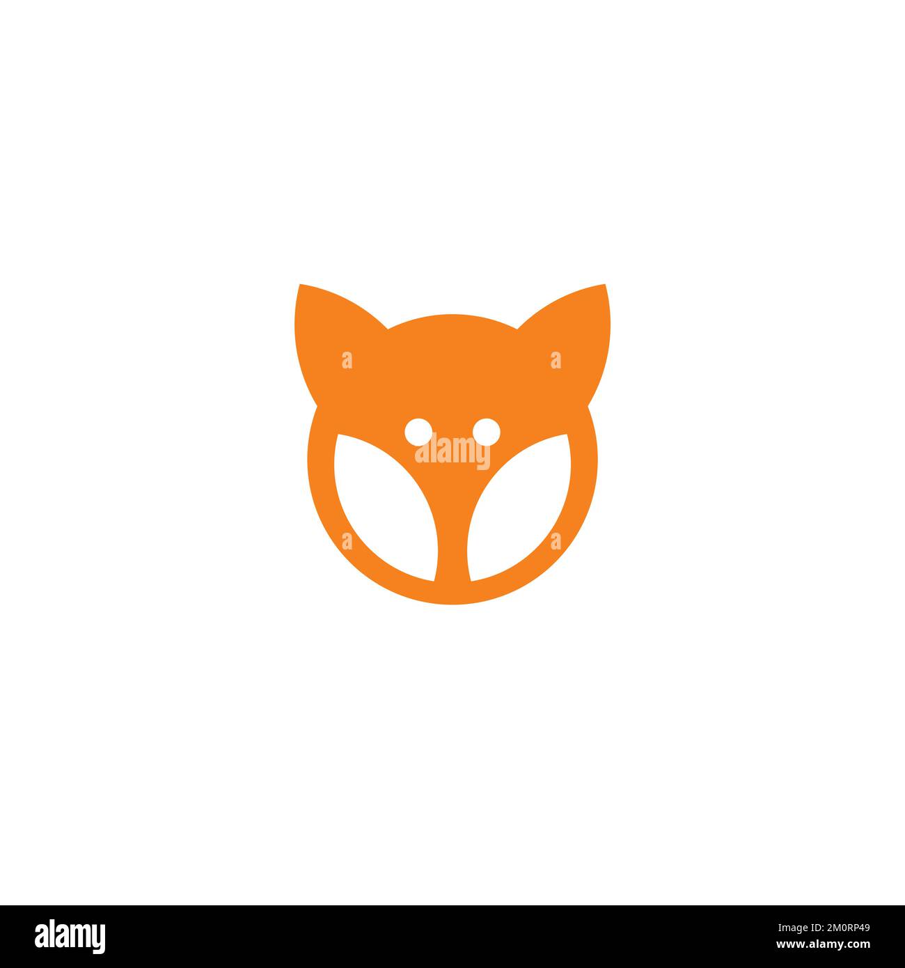 Fox Logo Vector. Fox Head Illustration. Fox Cartoon Stock Vector Image